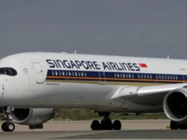 Pic of Singapore Airline Aircraft