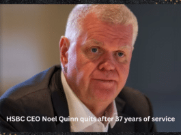Pic of HSBC CEO Noel Quinn