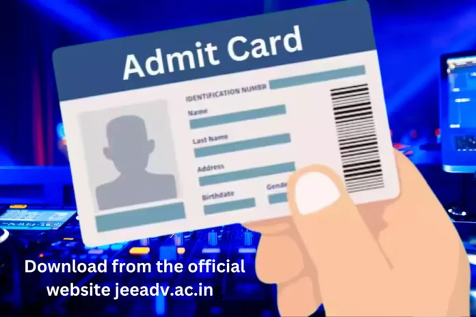 Jee Admit card download open