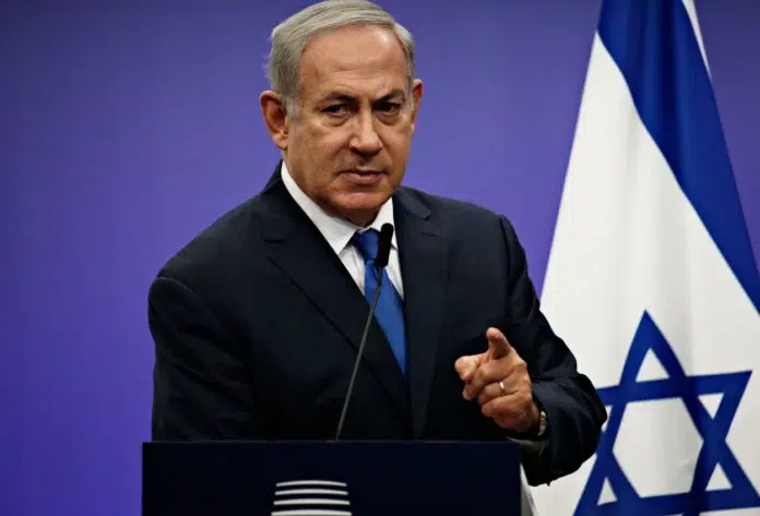 Picture Israeli Prime Minister Benjamin Netanyahu