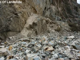 Pic of Land slide Massive Landslide Strikes Papua New Guinea, Several Feared Dead"