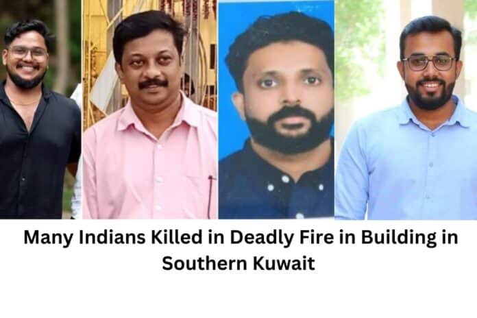 Pics of some of the Indians Died in massive fire in Kuwait