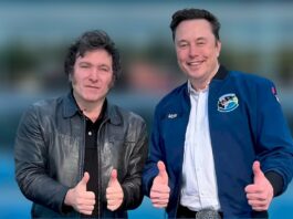 Javier Milei and Elon Musk