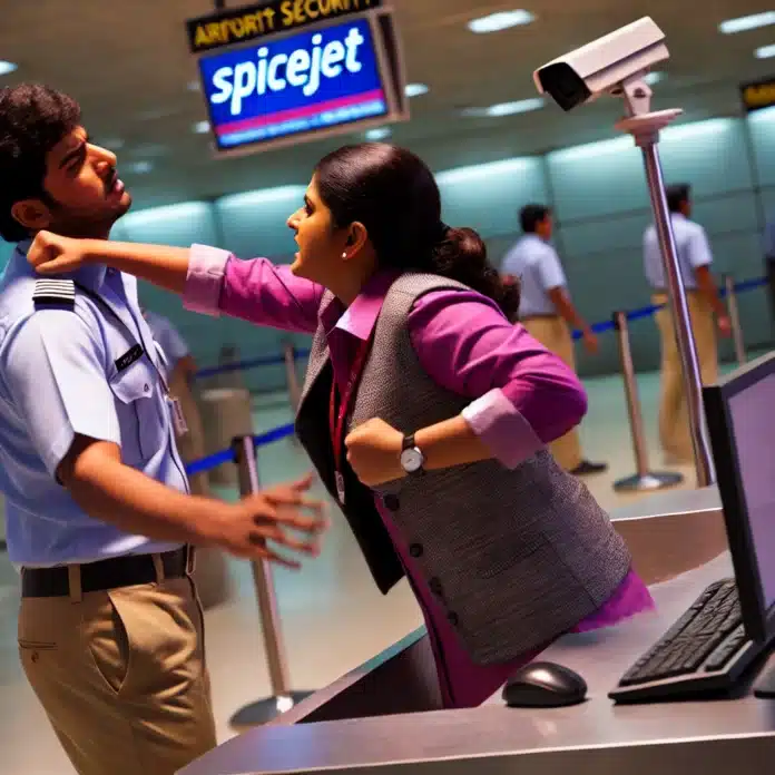 SpiceJet Employee Slaps Cop Over Security Screening