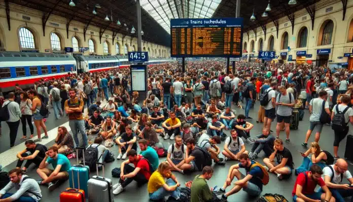 Massive Disruption: 8 Lacs Affected by France's High-Speed Rail Sabotage