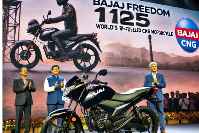 Bajaj Unveils the Freedom 125: Revolutionizing the Market with the World's First Bi-Fueled CNG Motorcycle