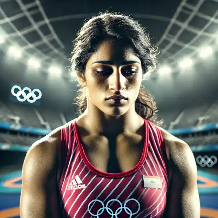 Heartbreaking Disqualification: Vinesh Phogat Misses Paris 2024 by 100 Grams